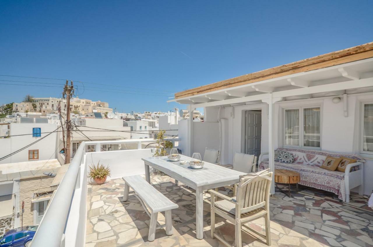 Naxos Center Houses Naxos City エクステリア 写真