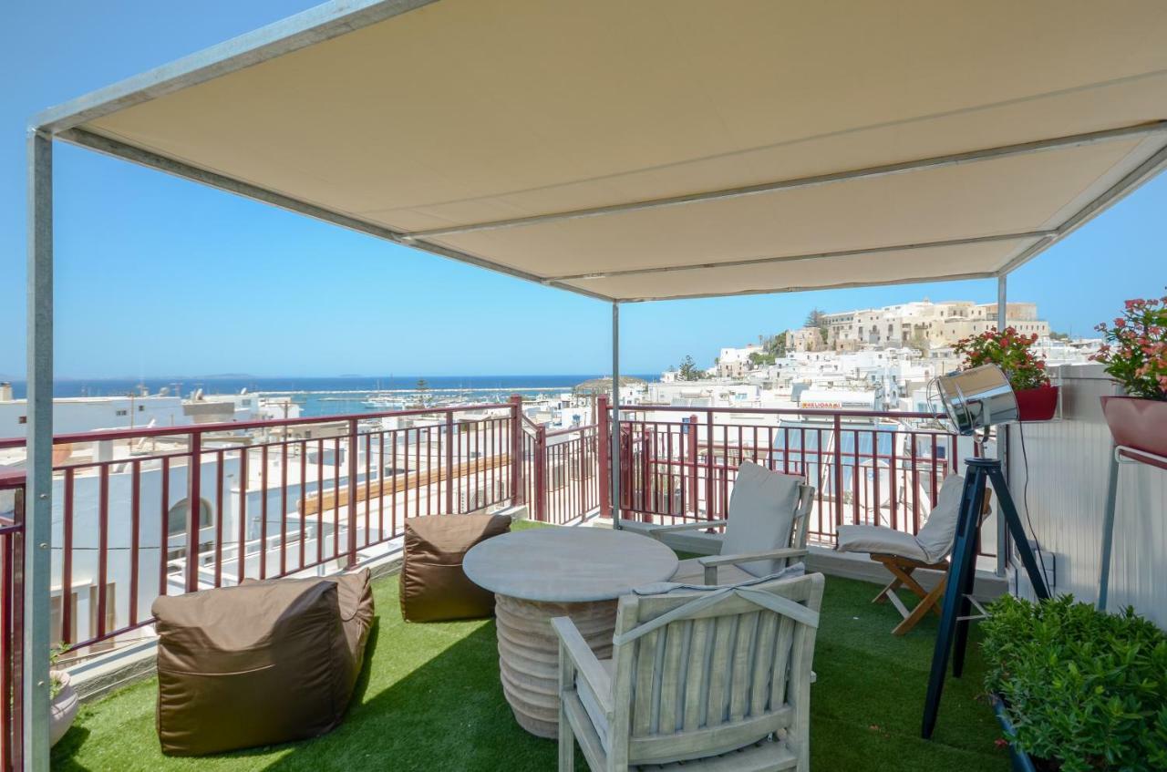 Naxos Center Houses Naxos City エクステリア 写真